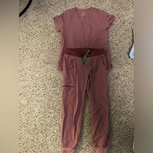 Mauve figs jogger set